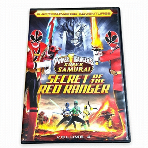Power Rangers Super Samurai Secret of the Red Ranger DVD 2012